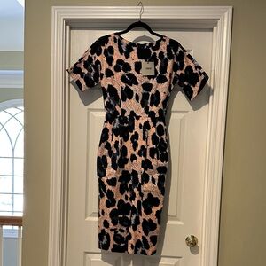 ASOS NWT Animal Print Midi Dress SZ-2